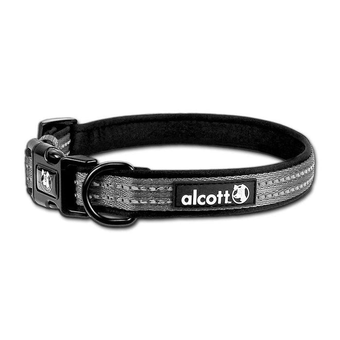 Photo of Alcott-Alcott Adventure Dog Collar-Gray-Medium-from Pet Wish Pros