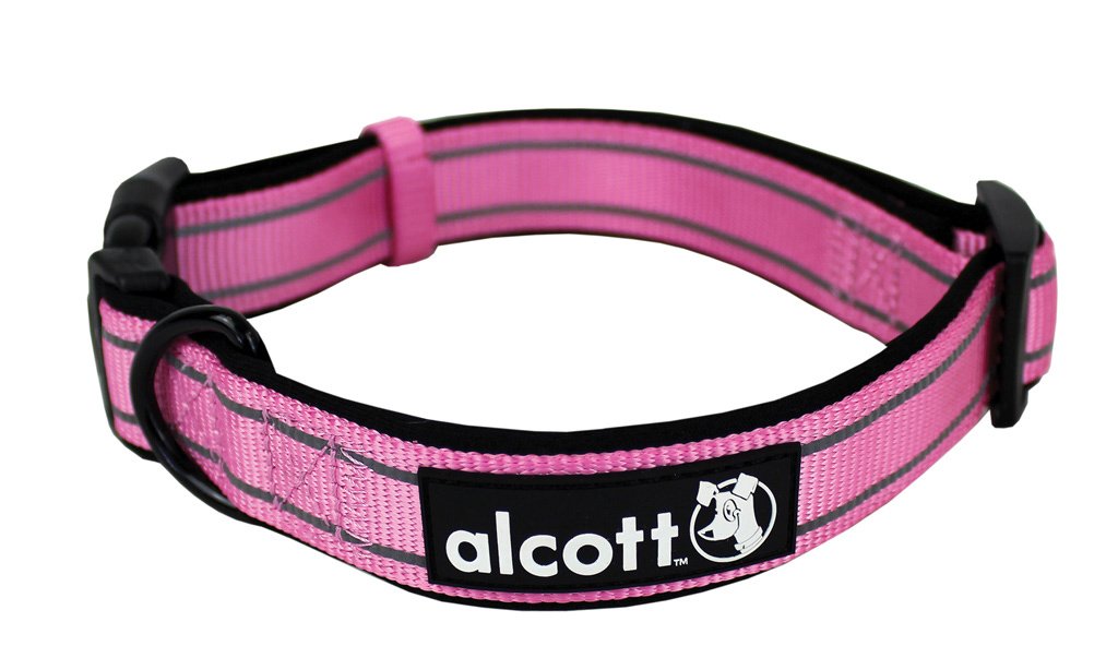 Photo of Alcott-Alcott Adventure Dog Collar-Pink-Large-from Pet Wish Pros