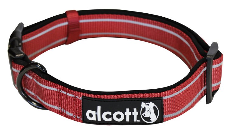 Photo of Alcott-Alcott Adventure Dog Collar-Red-Large-from Pet Wish Pros