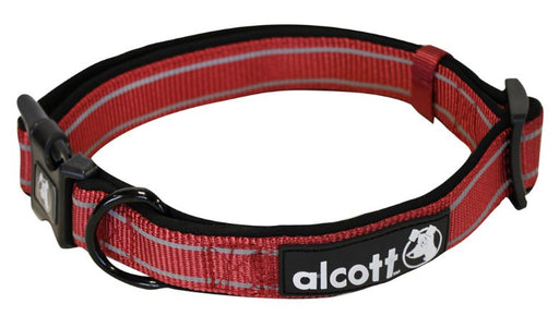 Photo of Alcott-Alcott Adventure Dog Collar-Red-Medium-from Pet Wish Pros