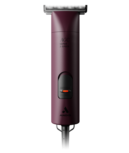 Photo of Andis-AGC Super 2-Speed with T-84 Detachable Blade Clipper-Maroon-from Pet Wish Pros