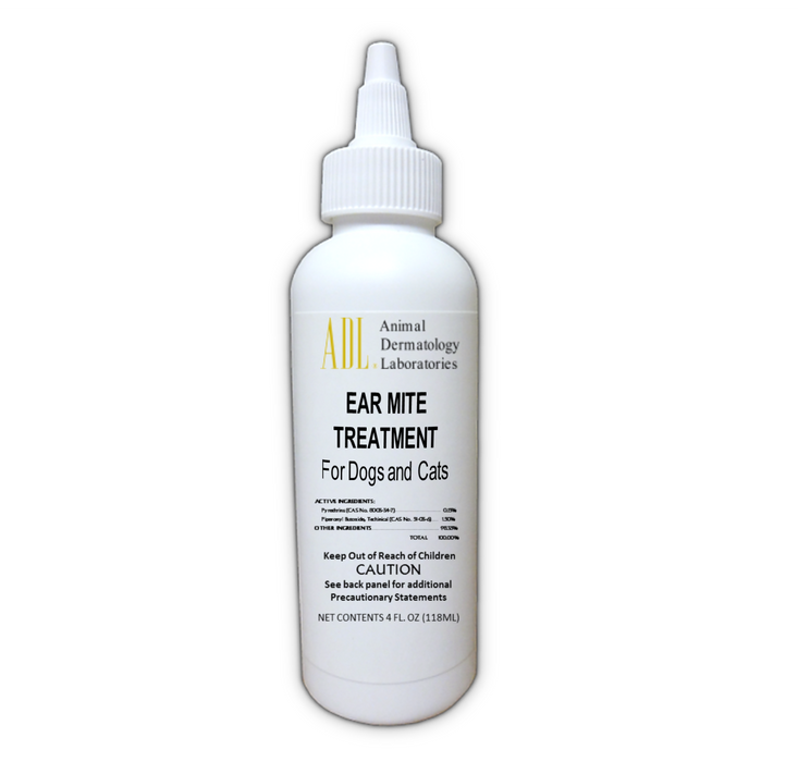 Photo of Animal Dermatology Labs-Ear Mite Treatment for Dogs and Cats-4 oz-from Pet Wish Pros