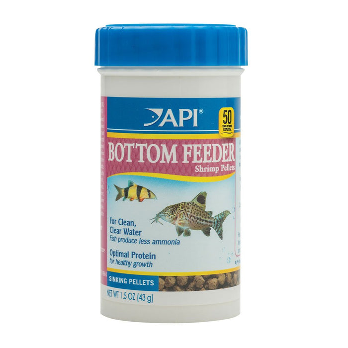 Photo of Api Fish Care-API Bottom Feeder Shrimp Pellets for Aquarium-1.5 oz-from Pet Wish Pros