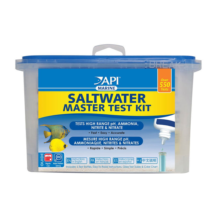 Photo of Api Fish Care-API Saltwater Master Test Kit for Aquarium-550 count-from Pet Wish Pros