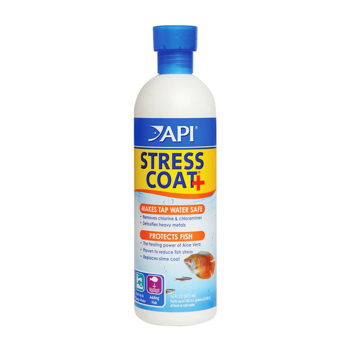 Photo of Api Fish Care-API Stress Coat for Aquarium-16 fl oz-No Pump-1 pack-from Pet Wish Pros