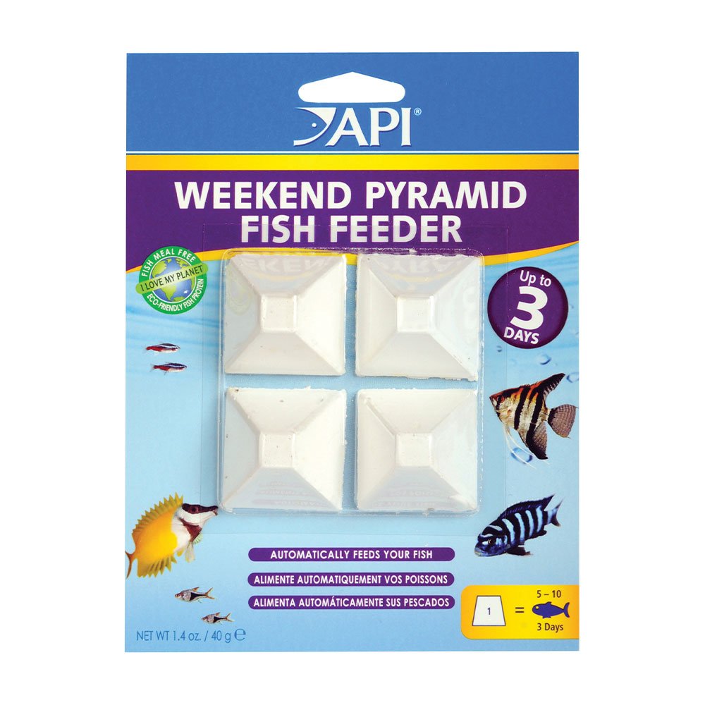 Photo of Api Fish Care-API Weekend Pyramid Fish Feeder-from Pet Wish Pros