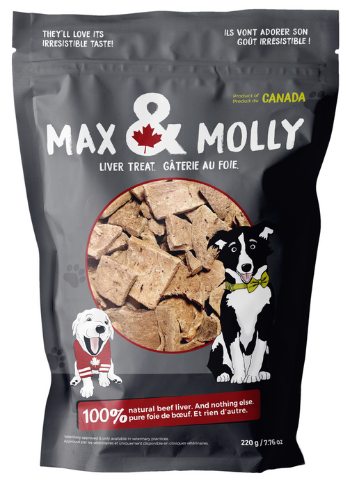 Photo of Aventix Animal Health-Max & Molly Beef Liver Treats for Dogs-from Pet Wish Pros