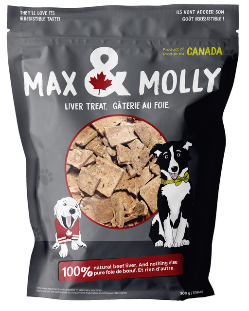 Photo of Aventix Animal Health-Max & Molly Beef Liver Treats for Dogs-from Pet Wish Pros