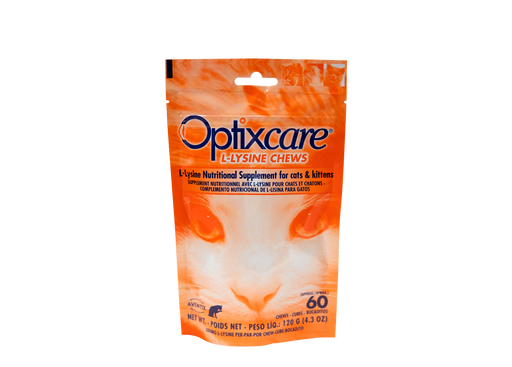 Photo of Aventix Animal Health-Optixcare L-Lysine Chews-60 count-from Pet Wish Pros