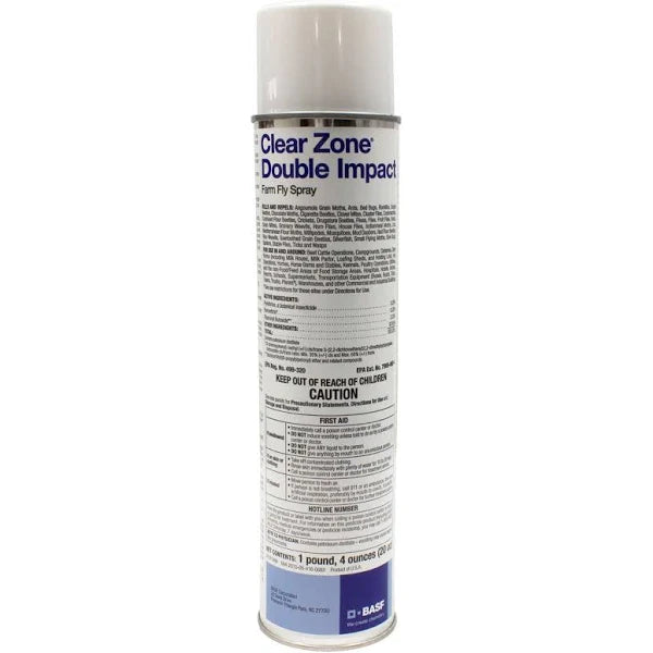 Photo of BASF-Clear Zone Double Impact Farm Fly Spray-Pack of 1-from Pet Wish Pros