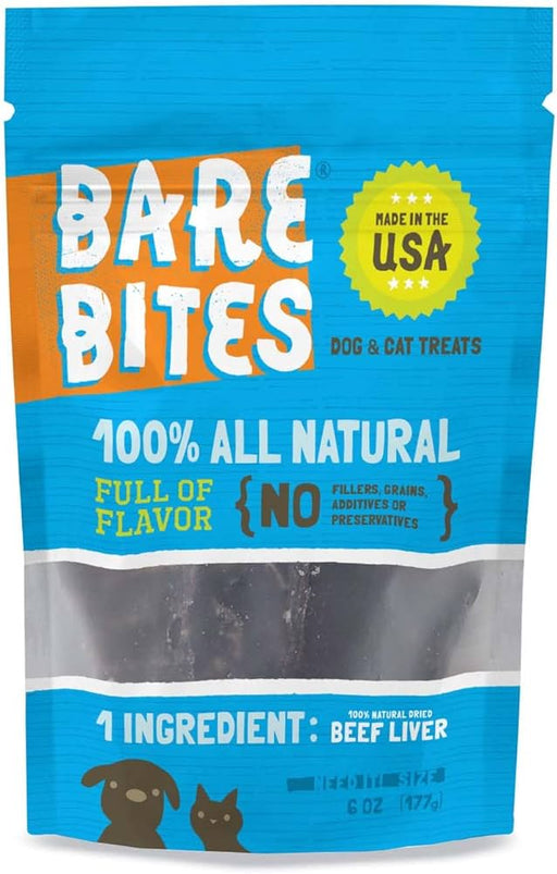 Photo of Bare Bites-Bare Bites 100% All Natural Dehydrated Cat & Dog Treats-Beef Liver-6 oz-from Pet Wish Pros