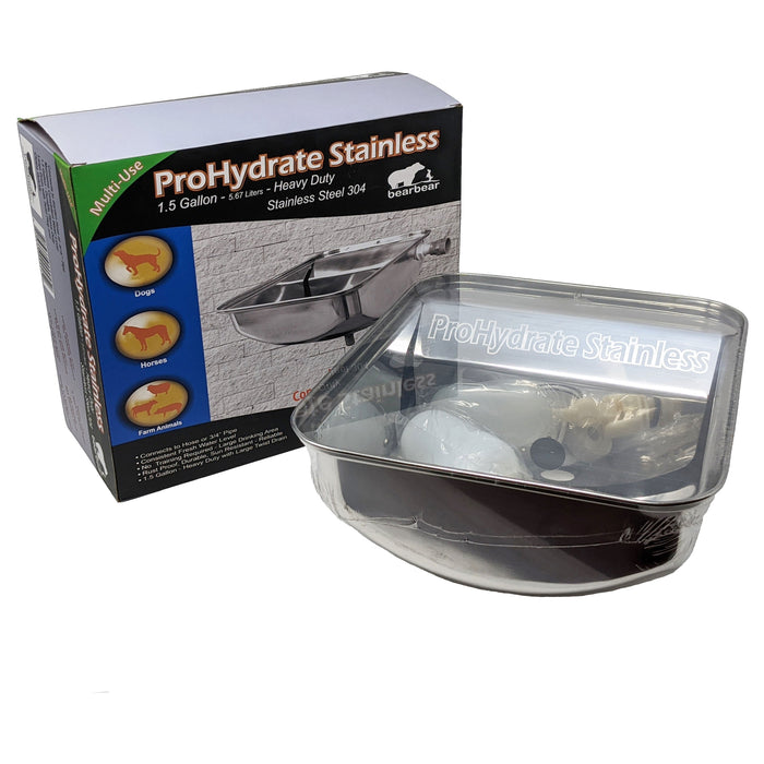 Photo of Bear Bear Pet-Bear Bear Pet ProHydrate Stainless Steel Waterer-from Pet Wish Pros