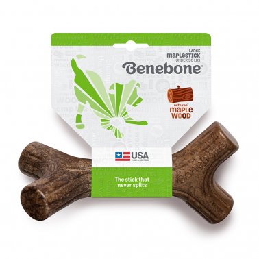 Photo of Benebone-Benebone Maplestick Dog Chew-Large-Mango-from Pet Wish Pros