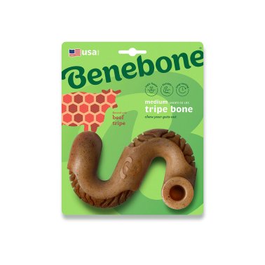 Photo of Benebone-Benebone Tripe Bone Dog Chew-Medium-Beef Tripe-from Pet Wish Pros
