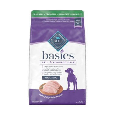 Photo of Blue Buffalo-Blue Buffalo Basics Limited Ingredient Diet Grain-Free Adult Dog Food-Turkey & Potato-24 lb-from Pet Wish Pros