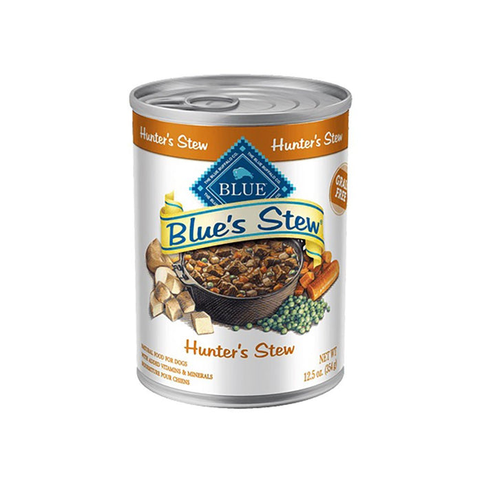 Photo of Blue Buffalo-Blue Buffalo Blue's Stew Adult Dog Food-Hunter's Stew-(12.5 oz) [12 count]-from Pet Wish Pros