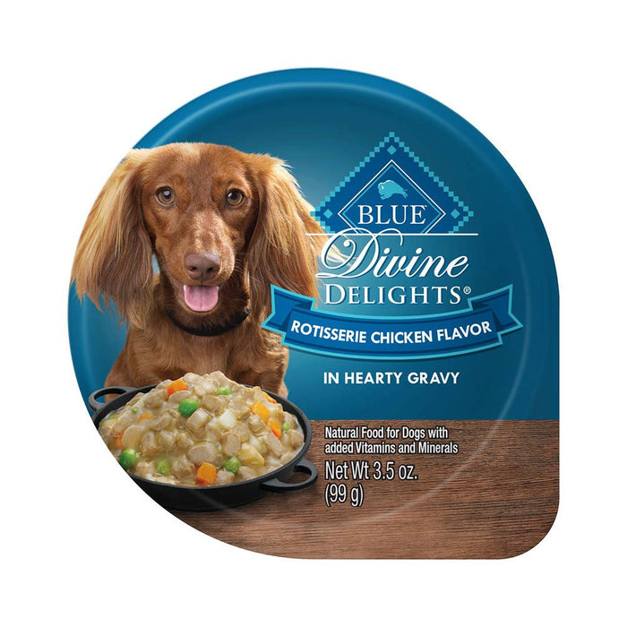 Photo of Blue Buffalo-Blue Buffalo Delights in Savory Juices Canned Small Breed Adult Dog Food-Rotisserie Chicken-(3.5 oz) [12 count]-from Pet Wish Pros