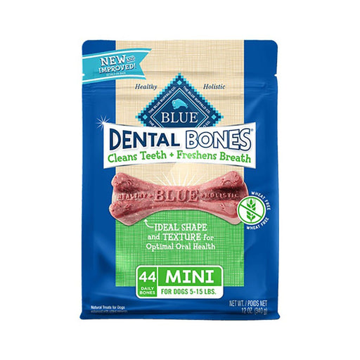 Photo of Blue Buffalo-Blue Buffalo Dental Bones Dog Treats-Mini-12 oz-from Pet Wish Pros