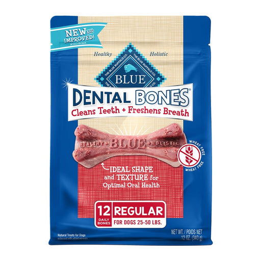 Photo of Blue Buffalo-Blue Buffalo Dental Bones Dog Treats-Regular-12 oz-from Pet Wish Pros