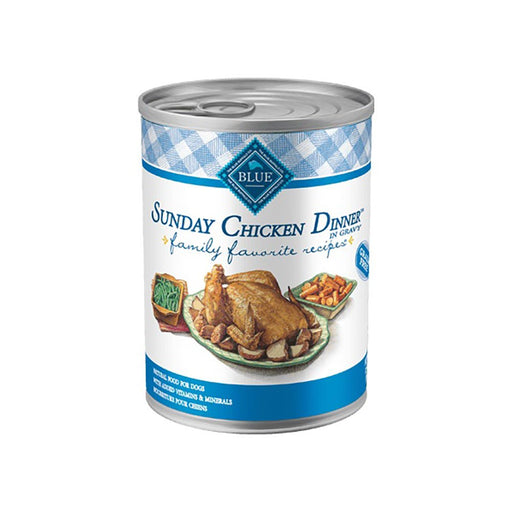 Photo of Blue Buffalo-Blue Buffalo Family Favorite Recipes in Gravy Canned Adult Dog Food-Sunday Chicken-(12.5 oz) [12 count]-from Pet Wish Pros