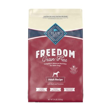 Photo of Blue Buffalo-Blue Buffalo Freedom Grain-Free Dry Adult Dog Food-Beef-24 lb-from Pet Wish Pros