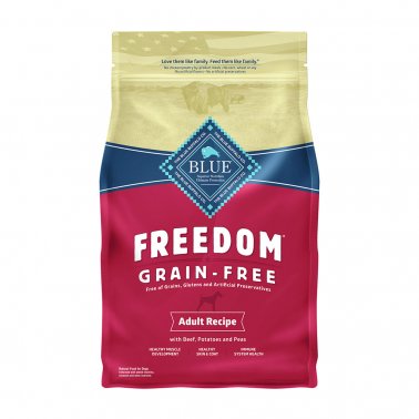 Photo of Blue Buffalo-Blue Buffalo Freedom Grain-Free Dry Adult Dog Food-Beef-4 lb-from Pet Wish Pros