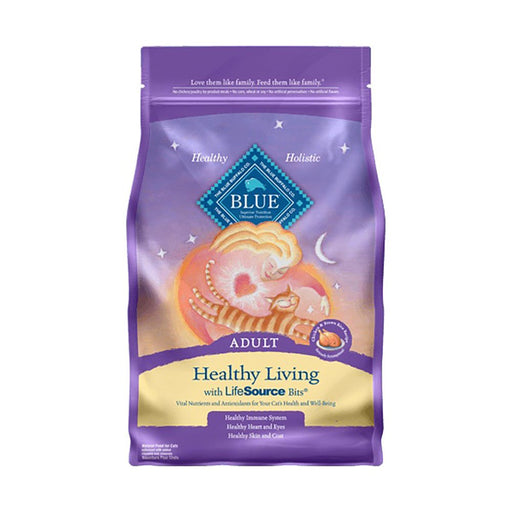 Photo of Blue Buffalo-Blue Buffalo Healthy Living Dry Adult Cat Food-Chicken & Brown Rice-15 lb-from Pet Wish Pros