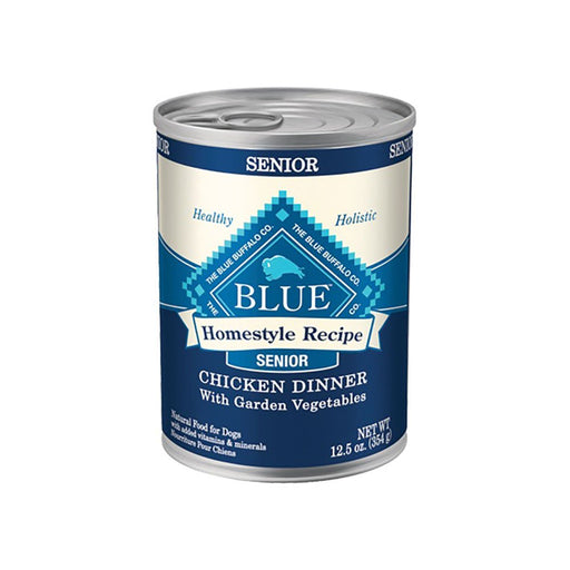 Photo of Blue Buffalo-Blue Buffalo Homestyle Recipe with Garden Vegetables Canned Senior Dog Food-Chicken Dinner-(12.5 oz) [12 count]-from Pet Wish Pros