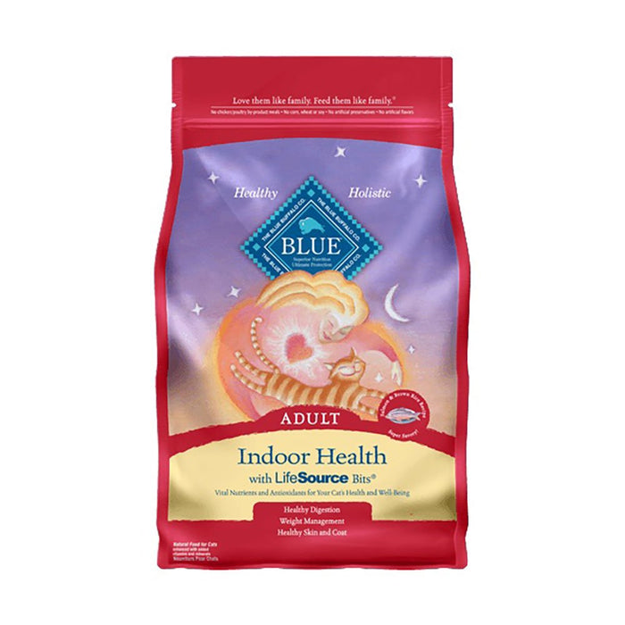 Photo of Blue Buffalo-Blue Buffalo Indoor Health Dry Adult Cat Food-Salmon& Brown Rice-7 lb-from Pet Wish Pros