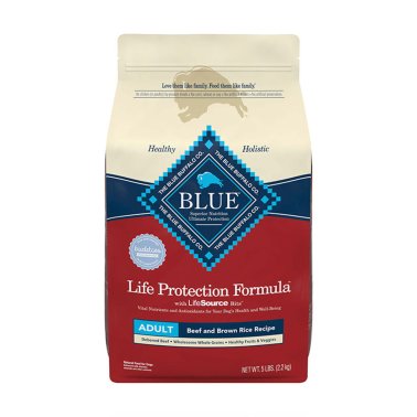 Photo of Blue Buffalo-Blue Buffalo Life Protection Formula Dry Adult Dog Food-Beef & Brown Rice-5 lb-from Pet Wish Pros