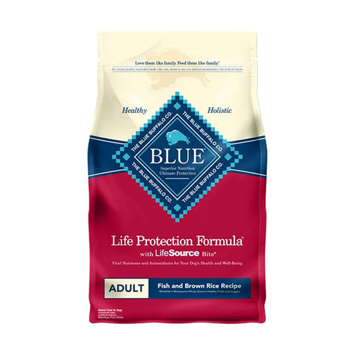 Photo of Blue Buffalo-Blue Buffalo Life Protection Formula Dry Adult Dog Food-Fish & Brown Rice-15 lb-from Pet Wish Pros