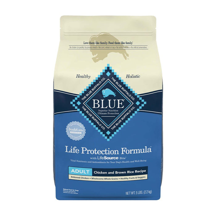 Photo of Blue Buffalo-Blue Buffalo Life Protection Formula Dry Adult Food Dog-Chicken & Brown Rice-5 lb-from Pet Wish Pros