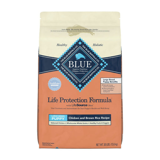 Photo of Blue Buffalo-Blue Buffalo Life Protection Formula Dry Large Breed Puppy Dog Food-Chicken & Brown Rice-30 lb-from Pet Wish Pros