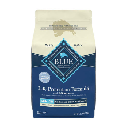 Photo of Blue Buffalo-Blue Buffalo Life Protection Formula Dry Senior Dog Food-Chicken-5 lb-from Pet Wish Pros