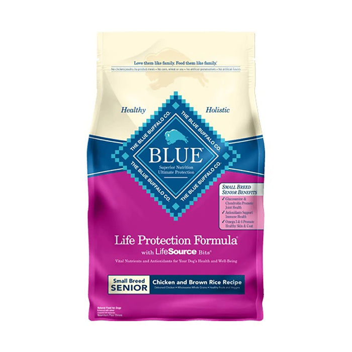 Photo of Blue Buffalo-Blue Buffalo Life Protection Formula Dry Small Breed Senior Dog Food-from Pet Wish Pros