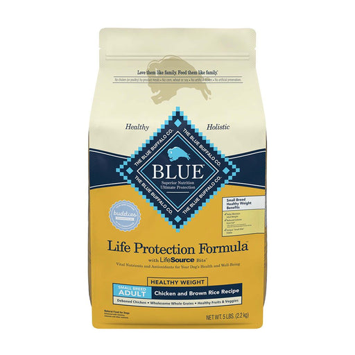 Photo of Blue Buffalo-Blue Buffalo Life Protection Formula Healthy Weight Dry Adult Dog Food-Chicken-5 lb-from Pet Wish Pros