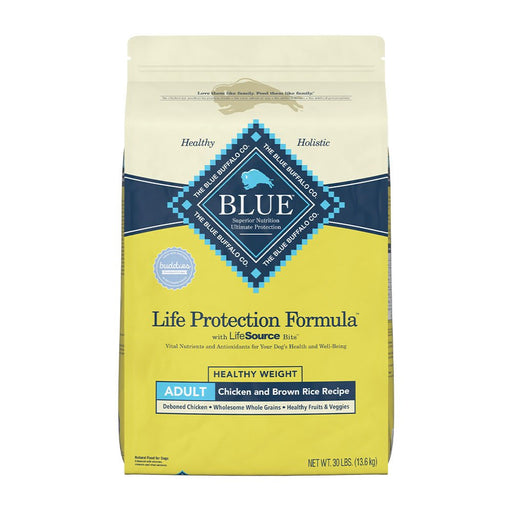 Photo of Blue Buffalo-Blue Buffalo Life Protection Formula Healthy Weight Dry Adult Food Dog-Chicken & Brown Rice-30 lb-from Pet Wish Pros