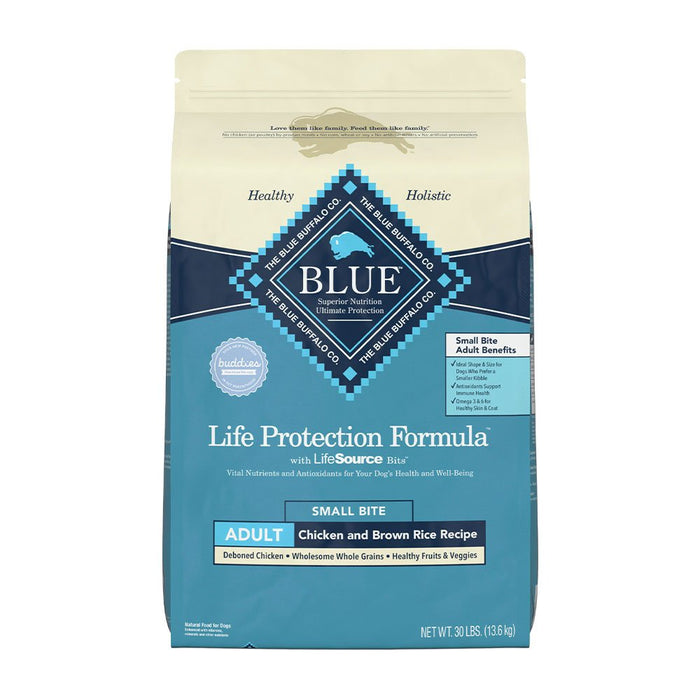 Photo of Blue Buffalo-Blue Buffalo Life Protection Formula Small Bite Dry Adult Dog Food-Chicken & Brown Rice-30 lb-from Pet Wish Pros