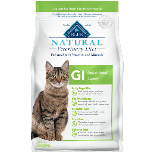 Photo of Blue Buffalo-Blue Buffalo Natural Veterinary Diet GI Gastrointestinal Support Dry Cat Food-from Pet Wish Pros