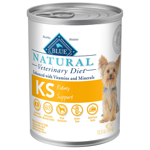 Photo of Blue Buffalo-Blue Buffalo Natural Veterinary Diet KS Kidney Support Wet Dog Food-from Pet Wish Pros