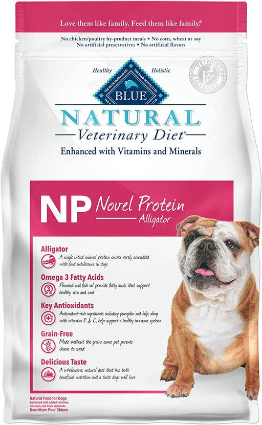 Photo of Blue Buffalo-Blue Buffalo Natural Veterinary Diet NP Novel Protein - Alligator Dry Dog Food-from Pet Wish Pros