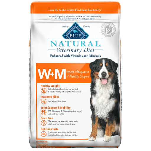Photo of Blue Buffalo-Blue Buffalo Natural Veterinary Diet W+M Weight Management + Mobility Support Dry Dog Food-from Pet Wish Pros