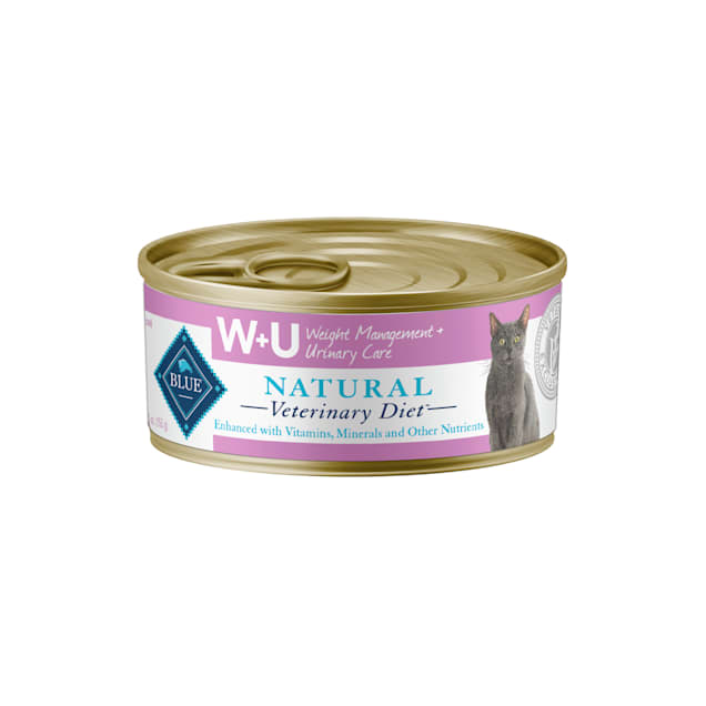 Photo of Blue Buffalo-Blue Buffalo Natural Veterinary Diet W+U Weight Management + Urinary Care Wet Cat Food-(5.5 oz) [24 count]-from Pet Wish Pros