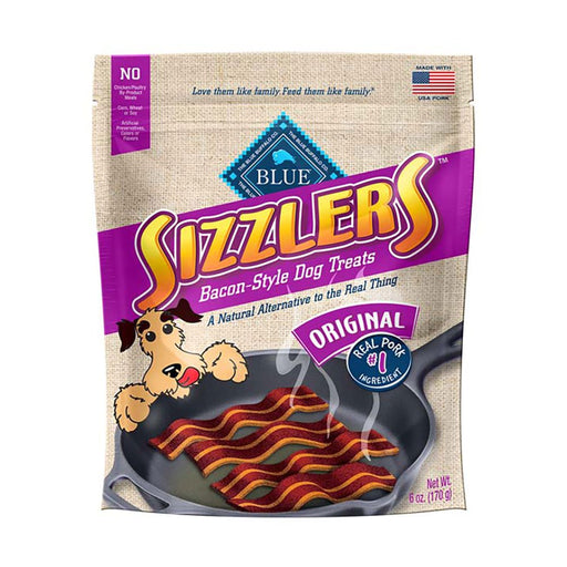 Photo of Blue Buffalo-Blue Buffalo Sizzlers Soft Dog Treats-Bacon-6 oz-from Pet Wish Pros