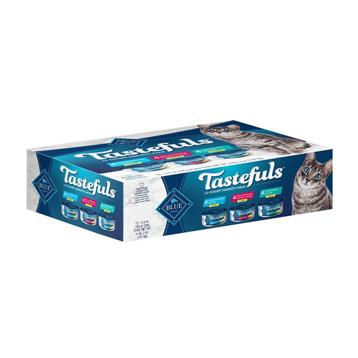 Photo of Blue Buffalo-Blue Buffalo Tasteful Variety Pack Canned Adult Cat Food-from Pet Wish Pros