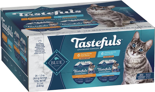Photo of Blue Buffalo-Blue Buffalo Tastefuls Spoonless Singles Adult Cat Canned Food-from Pet Wish Pros