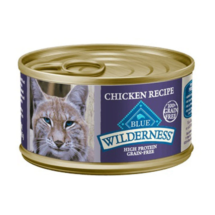 Photo of Blue Buffalo-Blue Buffalo Wilderness Grain-Free Canned Adult Cat Food-Chicken-(3 oz) [24 count]-from Pet Wish Pros