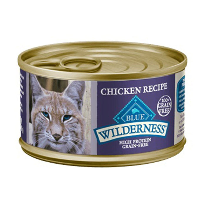 Photo of Blue Buffalo-Blue Buffalo Wilderness Grain-Free Canned Adult Cat Food-Chicken-(5.5 oz) [24 count]-from Pet Wish Pros