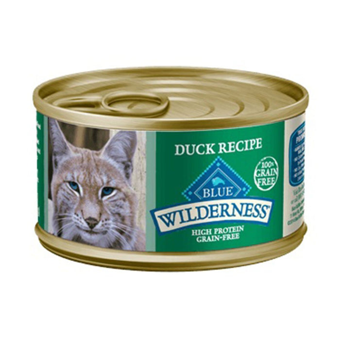 Photo of Blue Buffalo-Blue Buffalo Wilderness Grain-Free Canned Adult Cat Food-Duck-(3 oz) [24 count]-from Pet Wish Pros