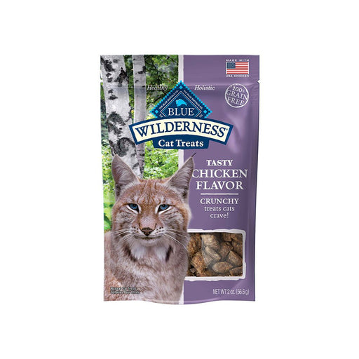 Photo of Blue Buffalo-Blue Buffalo Wilderness Grain-Free Crunchy Cat Treats-Chicken-2 oz-from Pet Wish Pros